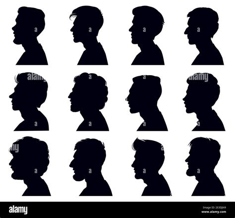 profile face silhouette|More.